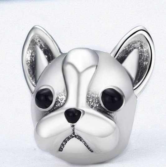 Anhänger 925 Silber für Kette und Armband: French Bulldog