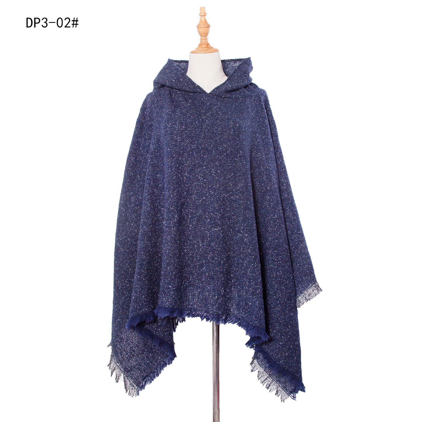 Poncho, Cape mit Kapuze für die kühlere Jahreszeit